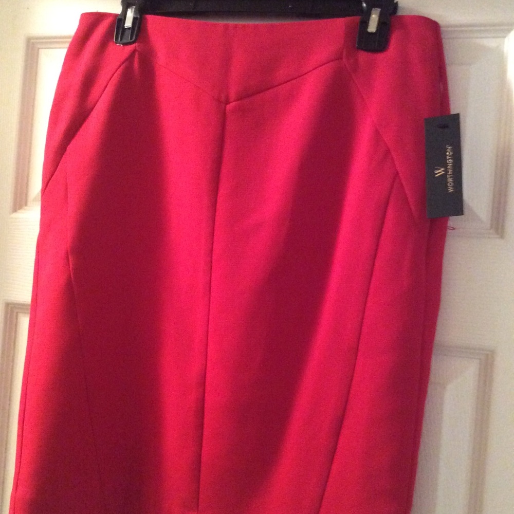 Worthington Cherry Cordial Skirt
